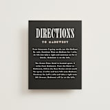 "Bold Stack" - Direction Cards in Noir by Alethea and Ruth - Front
