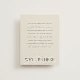 "monogram edit" - Direction Cards in Sandstone by Sara Hicks Malone - Front