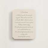 "Let's Say I Do" - Direction Cards in Ivory by Petra Kern - Front