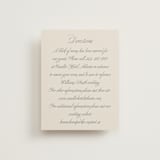 "Let's Say I Do" - Direction Cards in Ivory by Petra Kern - Front