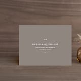"Field" - Direction Cards in Ash by Megan Davis - Front
