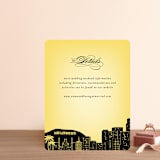 "Big City - Los Angeles" - Direction Cards in Lemondrop by Hooray Creative - Front