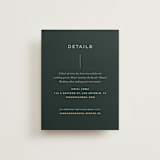 "Top to Bottom" - Direction Cards in Evergreen by Kindred Fields - Front