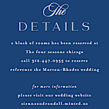 "Meander" - Direction Cards in Deep Sea by Angela Marzuki - Detail