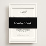 "Sincerity" - Direction Cards in Noir by Kimberly FitzSimons - Assembled with Belly Band