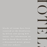 "Show" - Direction Cards in Dove Gray by Up Up Creative - Detail