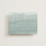 "Seaside" - Direction Cards in Seaglass by Rebecca Durflinger - Front