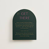 "Miami" - Direction Cards in Bird of Paradise by Ashley DeMeyere - Front