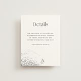 "Forever" - Direction Cards in Ink by Blustery August - Front
