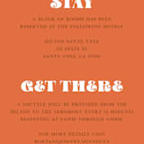 "rory" - Direction Cards in Rust by Alaina Cherup - Detail