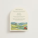 "Farm and Field" - Direction Cards in Barn by Paper Sun Studio - Front