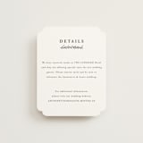 "Antoinette" - Direction Cards in Ivory by lulu and isabelle - Front