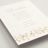 "Rosebud" - Direction Cards in Peony by Baumbirdy - Detail
