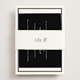 "Chic Union" - Direction Cards in Mystic Raven by Cass Loh - Assembled with Belly Band