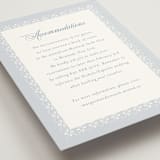 "Coastal Charm" - Direction Cards in Dusty Blue by Jennifer Postorino - Detail