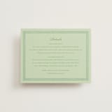 "Hydrangea Vines" - Direction Cards in Coastal by Madhvi Samimi - Front