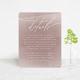 "plain paint" - Direction Cards in Taupe by Phrosné Barwood - Front