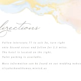 "The whisper of the waves" - Direction Cards in Sunrise by Helen Halik - Detail