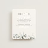 "Amorino" - Direction Cards in Sage by Petra Kern - Front