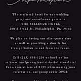 "Romantic Florals" - Direction Cards in Violet by Hooray Creative - Detail