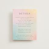 "marshmallow" - Direction Cards in Sunrise by Petra Kern - Front