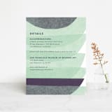 "tissue union" - Direction Cards in Cucumber by Carrie Moradi - Front