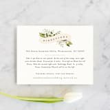 "Ribbonly" - Direction Cards in Blush by Jennifer Wick - Front