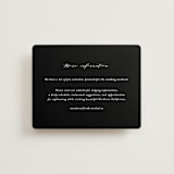 "Classically Us" - Direction Cards in Cotton by Simona Camp - Front