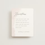 "Softly Layered" - Direction Cards in Blush by Everett Paper Goods - Front