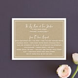"Krafted Florals" - Direction Cards in Blush by Lehan Veenker - Front