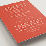 "Racquet" - Direction Cards in Verona Sunset by Megan Davis - Detail