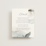 "Grand Escape" - Direction Cards in Stone by Petra Kern - Front
