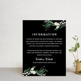 "Meander" - Direction Cards in Obsidian by Kaydi Bishop - Front