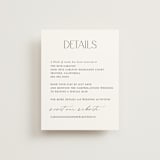 "Contemporary" - Direction Cards in Cotton by Vanessa Doyle - Front