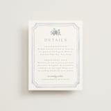 "Chelsea" - Direction Cards in Sky by Everett Paper Goods - Front