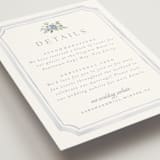 "Chelsea" - Direction Cards in Sky by Everett Paper Goods - Detail