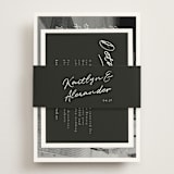 "Photograph Scribble" - Direction Cards in Cloud by Adelyn T. - Assembled with Belly Band