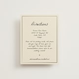 "Roses" - Direction Cards in Vanilla by Ani Somi - Front