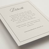 "Refined" - Direction Cards in Parchment by Nicole Walsh - Detail