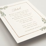 "Arbour" - Direction Cards in Lake by Leah Bisch - Detail