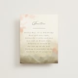 "Pastel Sky" - Direction Cards in Moss by Hannah Williams - Front
