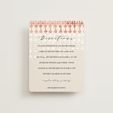 "Moroccan Jewel" - Direction Cards in Sepia Sunset by Zhay Smith - Front
