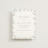 "Branchlet" - Direction Cards in Hunter by Sarah Brown - Front