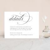 "Scripted Union" - Direction Cards in Pearl by Kelly Schmidt - Front