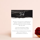 "Eloquent" - Direction Cards in Coal by Mansi Verma - Front