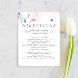 "Florista Modernista" - Direction Cards in Azalea by Petra Kern - Front