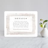 "Barnwood" - Direction Cards in Ash by Hooray Creative - Front