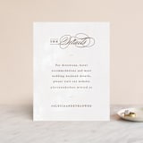 "Sonesta" - Direction Cards in Mineral by Hooray Creative - Front