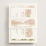 "Westward" - Direction Cards in Red Rock by Paper Sun Studio - Assembled with Belly Band