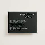 "Sunset Waves" - Direction Cards in Marine by Nicoletta Savod - Front